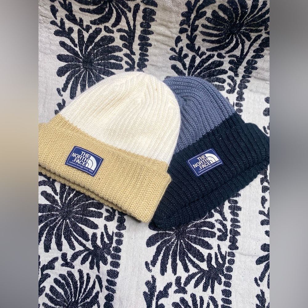 Two north face beanies bundle